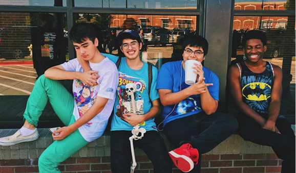 4 teens